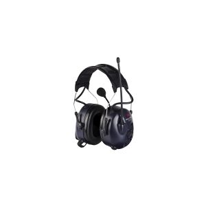 3M Peltor LiteCom MT53H7A4400-EU - Headset med radio - fuld størrelse - kabling - blå