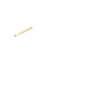 CSDK-SL Plastrør stiv, PVC 16 mm (5/8) gul/hvid 4 meter. De tåler en trykbelastning på 750N. - (4 meter)
