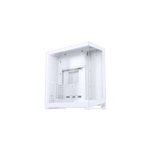 Phanteks NV9 - FT - udvidet ATX - sidepanel med vindue (hærdet glas) - ingen strømforsyning - hvidmatteret - USB/Lyd