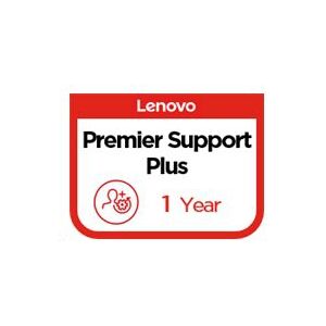 Lenovo Premier Support Plus Upgrade - Support opgradering - reservedele og arbejdskraft (for system med 1 års garanti på stedet) - 1 år - on-site - for ThinkEdge SE30 11NA, 11NB, 11NC, 11NJ