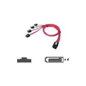 Chenbro Micom Chenbro - ATA/SAS-kabel - 4-Lane - SATA til 36 pin 4i Mini MultiLane - 60 cm - for Chenbro RM21508, RM23212, SR10566, SR10567, SR108, SR10866, SR10868, SR10869, SR20966