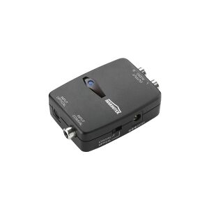 Marmitek Connect DA21 - SPDIF til analog audio konverter