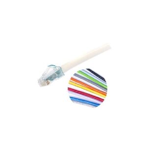 COMMSCOPE Patchkabel kat 6A U/UTP, Mino6A slim 4,95mm i diameter, længde: 23 fod (6,9m), farve: rød med LSZH kappe