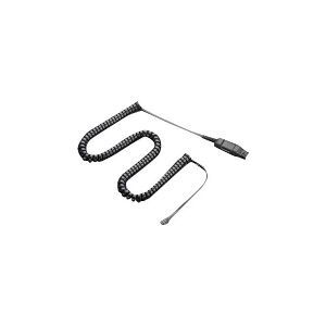Plantronics Poly HIC Adapter Cable for Avaya IP phones - Kabel til hovedsæt - Quick Disconnect han - for AVAYA 44XX, 46XX, 54XX, 56XX  Definity 6416  one-X Quick Edition 46XX  DuoPro Polaris P181