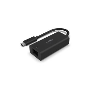 Belkin Components Belkin CONNECT - Netværksadapter - USB-C - 10M/100M/1G/2,5 Gigabit Ethernet - sort