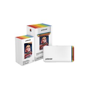 Polaroid Hi-Print Gen 2 E-Box White, Termisk, 2.1 x 3.4 (5.3 x 8.6 cm), Bluetooth, Direkte udskrivning, Hvid