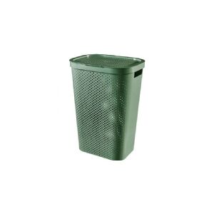 CURVER/KETER CURVER INFINITY RECYCLED LAUNDRY BASKET 60L /GREEN