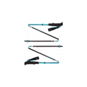 Black Diamond Distance Carbon Z trekking poles, fitness equipment (turquoise, 1 pair, 100 cm)
