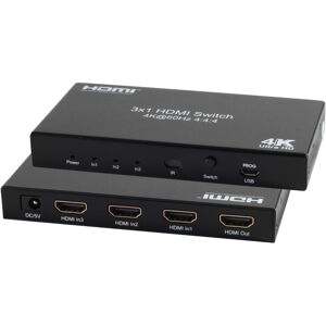 High Speed Uhd 4k - 60hz - Hdmi Switch - Hdcp 2.2 - 3 Vejs.