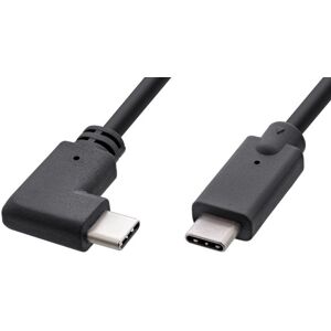 Inline Vinklet Usb-C 3.2 Gen 2x2 Kabel - 5a/100w - 20 Gbit/s - 2 M