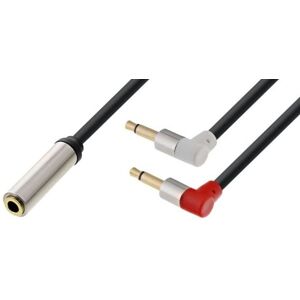 Minijack Headset Adapter Kabel - 0.15 M