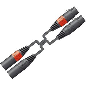 2 X Xlr Kabel - 6 M