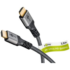 Goobay High Speed Hdmi 2.0 Kabel - 4k/60hz - 2 M - Grå