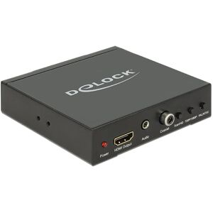 Delock Scart/hdmi Til Hdmi Konverter/switch - Sort