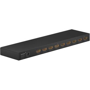 Goobay Hdmi Splitter 1 Til 8 - 4k/60hz - Sort