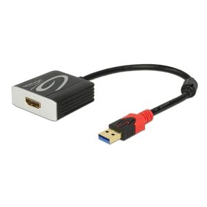 Delock Usb-A 3.0 Han Til Hdmi Hun Adapter - 20 Cm