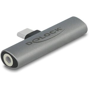 Delock Usb-C Til 3.5 Mm & Usb-C Pd Adapter - Grå