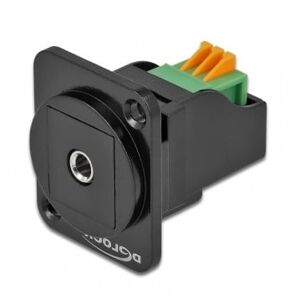 Delock D-Type Modul (Xlr-Stik Port) -3.5mm Minijack Til Terminal