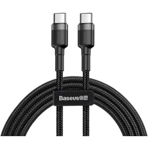 Baseus Usb-C Pd - 20v/3a/60w - Grå - 2 M