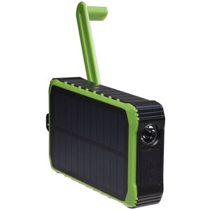 Denver Pso-10012 Solar Powerbank - 10000 Mah - Sort/grøn