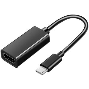 Usb-C Til Hdmi Adapter - Uhd 4k -  60hz - Sort