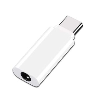 Usb-C Til 3.5 Mm Adapter - Mini Adapter - Hvid