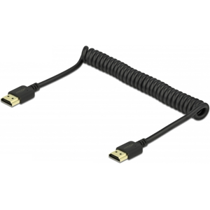 High Speed Hdmi 2.0 Hdr Spiral Kabel - 4k/60hz - 40 Til 100 Cm