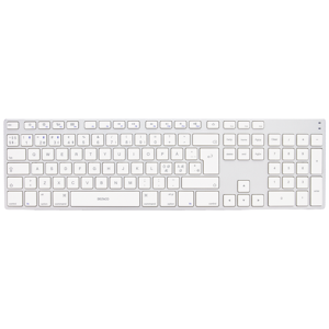 Aluminums Bluetooth Tastatur - Sølv