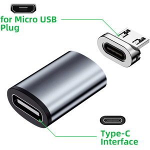 Magnetisk Usb-C Hun Til Micro-B Han