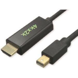 Mini Displayport Til Hdmi Kabel - Uhd 4k/30hz - 2 M