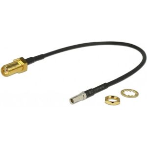 Sma Hun Til Ts-9 Han Adapterkabel Til Huawei 4g Modem - 20 Cm