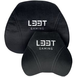 L33t-Gaming Luxuspudesæt Til Gaming Stole, Memory Skum - Sort