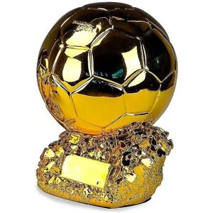 2023 Golden Ball Trophy Benzema Soccer Final Scorer Model Resin Soccer Cup Fan Collection Souvenir fodboldstøvler Shape Trophy 25cm