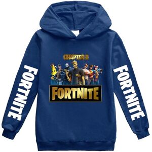 Børn Hættetrøjer Til Drenge Fortnite Hættetrøje Bomuld Hættetrøjer Forårstøj Piger Langærmede toppe Børn Casual Outfits Style 2 Size 160