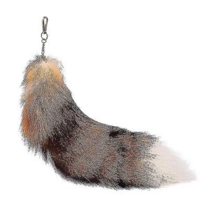 Rævehale vedhæng Ca. 40 Cm Animal Tail Extra Large Nøglering Pelspose Vedhæng Bil Antenne Pelsvedhæng Rævehale Decoration_l04