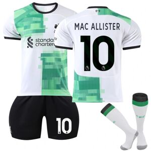 2023/24 Liverpool udebanetrøje #10 Mac Allister fodboldtrøje L(175-180CM)