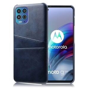 Generic Dual Card Etui Motorola Moto G100 / Edge S - Blå Blue
