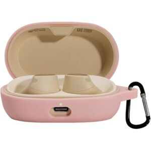 Generic Jabra Elite 7 / 7 Pro silikoneopladningsetui - Lyserød Pink