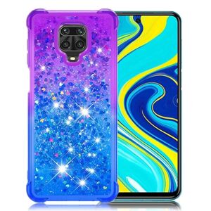 Generic Princess Xiaomi Redmi Note 9s / 9 Pro Cover - Lilla / Blå Blue