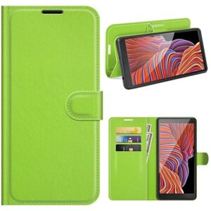 Generic Classic Samsung Galaxy XCover 5 Flip etui - Grøn Green