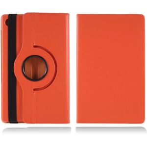 Generic Lenovo Tab M10 HD Gen 2 360 graders roterbart læderetui - Orange Orange