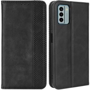 Generic Bofink Vintage Nokia G22 Læder Etui - Sort Black