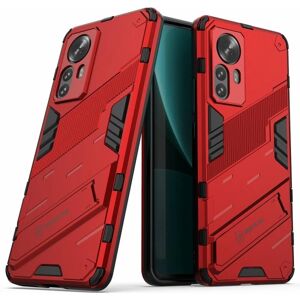 Generic Stødsikkert hybridcover til Xiaomi 12 Pro - Rød Red