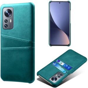 Generic Dual Card Etui Xiaomi 12 Pro - Grøn Green