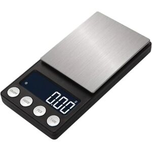 AUGRO Digital milligramskala Mini LCD Digital (500g/0,01g)