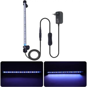AUGRO LED akvariebelysning, vandtæt LED blå & hvid, 37 cm