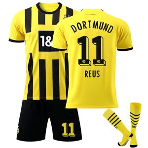 22-23 New Borussia Dortmund fodboldtrøje til børn Herre fodboldtrøje W REUS 11 22(120-130CM)