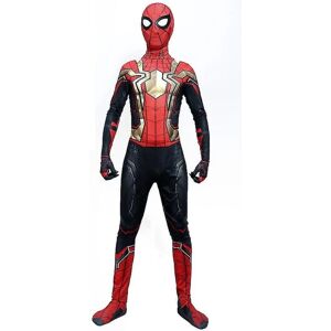 Spiderman Cosplay Kostume Voksne Børn W No Way Home Sort 100 cm Z X No Way Home Golden 130cm