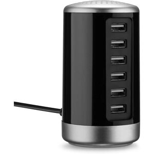 Usb vægoplader, 30w 6-ports bordoplader Usb ladestation