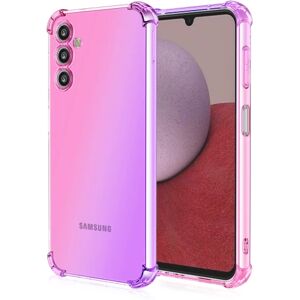 Floveme Samsung Galaxy A14 5G - Stilfuldt beskyttelsescover Rosa/Lila